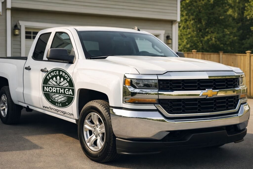 Fence Pros of North Ga building quality wood fences and decks