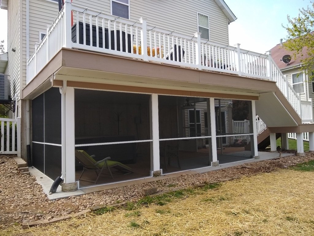 Underdecking_With_Screenroom in Braselton, GA